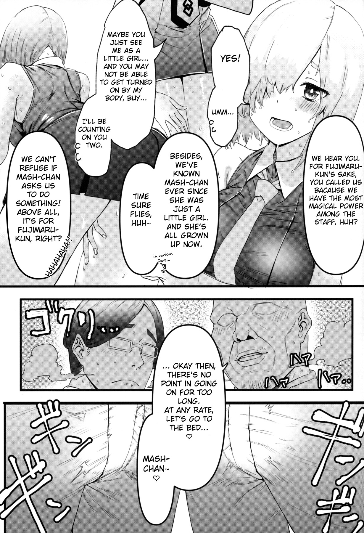 Hentai Manga Comic-Mash Does NTR with Her Seniors!-Read-8